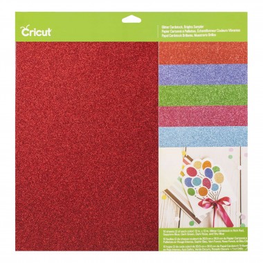 Kit de cartulina glitter 12 x 12 pulg  Cricut