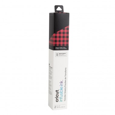 Hojas de tinta infusible Cricut con patrones 12" x 12" Buffalo Check | 2006778