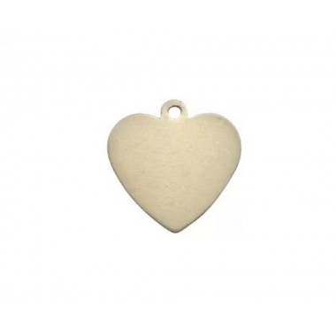 Placa de perro en forma de corazón de 2.8 cm Sublimarts