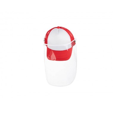 Gorra infantil de color rojo con careta Sublimarts