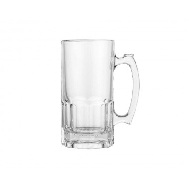 Tarro cervecero de vidrio cristal de 650 ml SublimArts