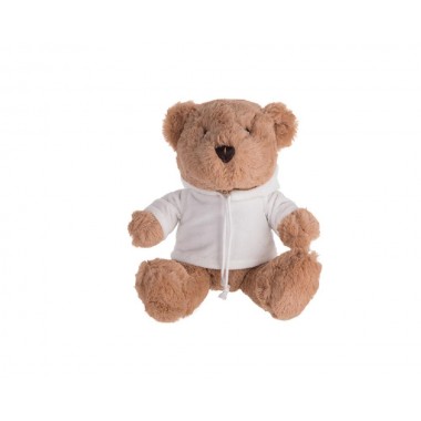 Oso de peluche con sudadera tamaño de 20 cm. Sublimarts