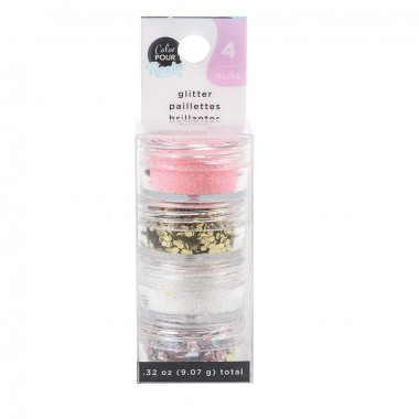 Kit de Glitter Calidos Color Pour para decoración | 356716