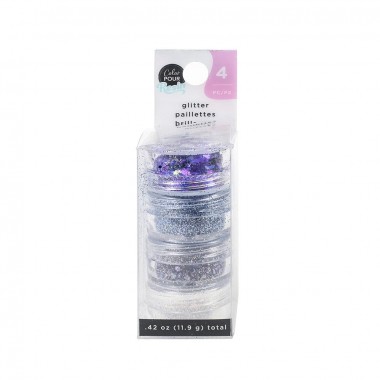 Kit de Glitter Geoda Color Pour para decoración | 356718