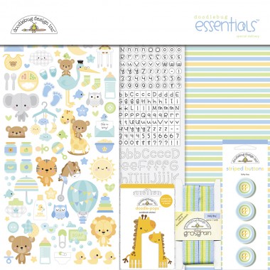 Kit de Esenciales para Scrapbook Special Delivery Doodlebug | 6859