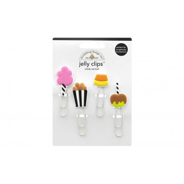 Clips decorativos Jelly Clips Candy Carnival Doodlebug | 6461