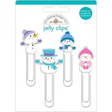 Clips decorativos Jelly Clips Winter Wonderland Doodlebug | 6463