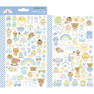 Calcomanías decorativas Mini Icons Stickers Special Delivery Doodlebug | 6789