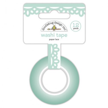 Cinta Decorativa Washi Tape Paper Lace Doodlebug | 7088