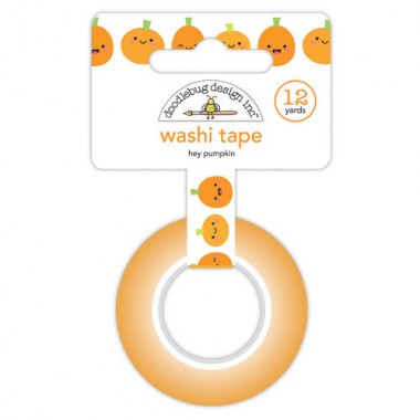 Cinta Decorativa Washi Tape Hey Pumpkin Doodlebug | 6928