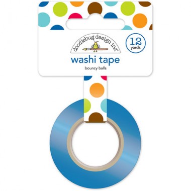 Cinta Decorativa Washi Tape Bouncy Balls Doodlebug | 4996