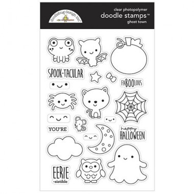 Sellos de Goma Prediseñados Ghost Town Doodlebug Doodle Stamps | 7048