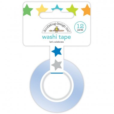 Cinta Decorativa Washi Tape Let's Celebrate Doodlebug | 6618