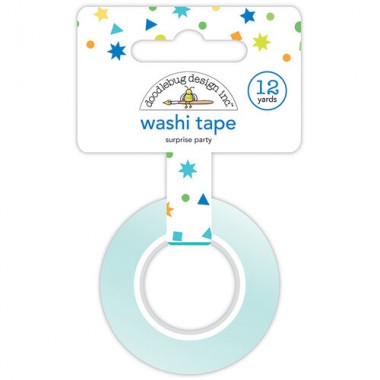 Cinta Decorativa Washi Tape Surprise Party Doodlebug | 6619