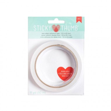 Adhesivo doble cara 1/2" x 10m Sticky Thumb American Crafts | 340266