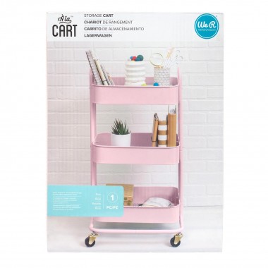 CARRITO ORGANIZADOR ROSA WER 661304