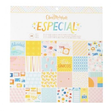 BLOC SCRAPBOOK ESPECIAL OM 12X12 CON 48PZS 34003857