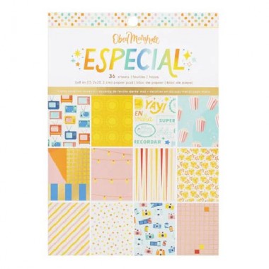 BLOC SCRAPBOOK ESPECIAL FOIL ORO OM 6X8 CON 36PZS 34003858