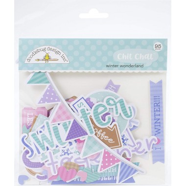 Calcomanias Chit Chat Winter Wonderland Doodlebug | 6529