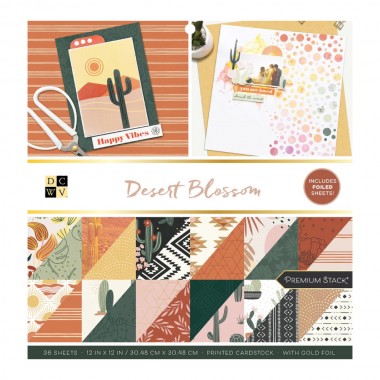 Bloc Scrapbook Desert Blossom 36 Pzs | 34011954