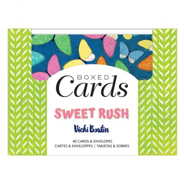 Estuche Set De 40 Cartas Y Sobres Blancos Sweet Rush | 34013612