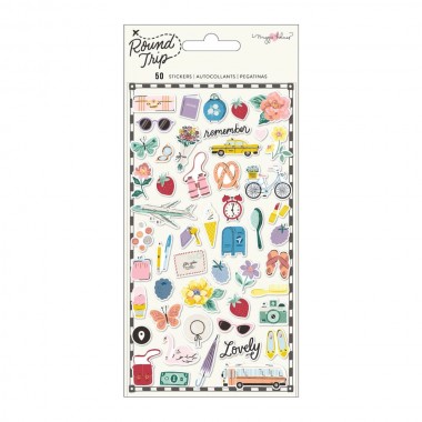 Puffy Stickers Maggie Holmes Round Trip 50 Pz | 34013662