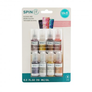 Tinta Alcohol Ink Spin It 0.3 Oz 9 Pz Neutros Wer | 60000051