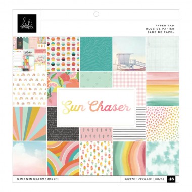 Papel Una Cara Sun Chaser 12X12" Heidi Swapp 48PZ | 315777