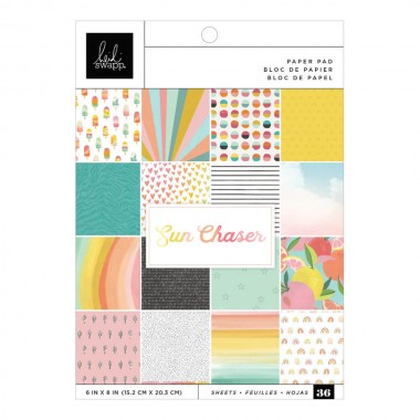 Papel Una Cara Sun Chaser 6X8.5" Heidi swapp 36 PZ | 315775