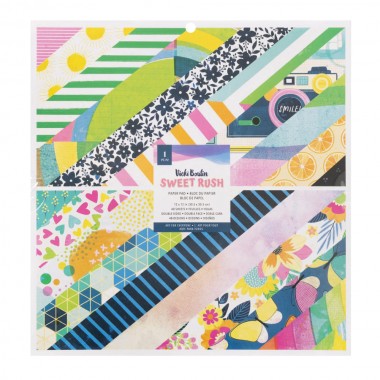 Papel Doble Cara 12x12" Vicki Boutin Sweet Rush 48PZ | 34003902