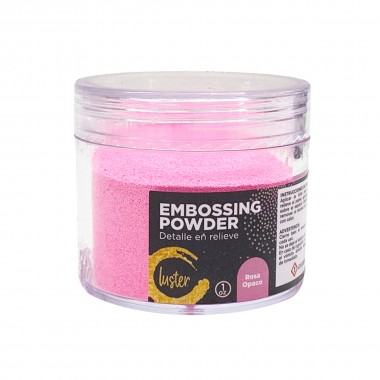 Polvo para Embossing Luster Color Rosa Opaco 1 OZ | 868006