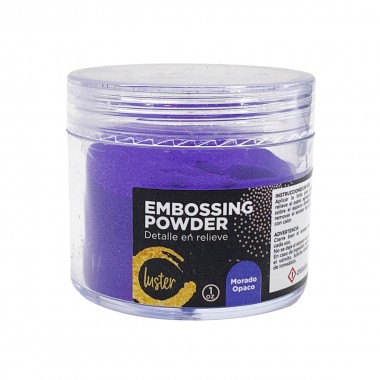 Polvo para Embossing Luster Color Morado Opaco 1 OZ | 868020