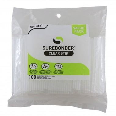 Barras de Silicón Mini 4 pulgadas (100 piezas) DT-100 Surebonder