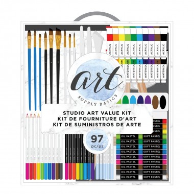 Kit De Arte Mixed Media  (97 Piezas) | 354845